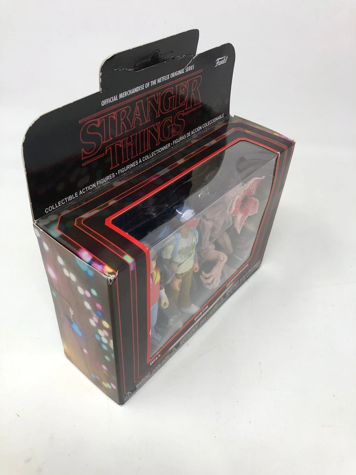 Figuras de ação colecionáveis Funko Stranger Things 3PK - Imagem 2 de 4