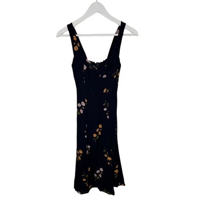 reformation fulton dress princess margaret Reformation Fulton Floral Midi Dress In Princess Margaret