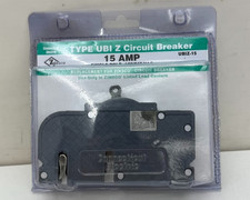 Zinsco UBI TYPE Z Circuit Breaker 15 AMP UBIZ-15 Single Pole 120/240 VAC