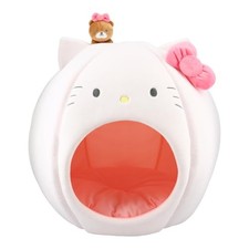 Sanrio Dome-Shaped Pet House with Sanrio Characters and Fetch Toy Indoor Cat