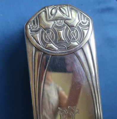 Art Nouveau Jugendstil Brush Württembergische Metallwarenfabrik WMF Silver Plate
