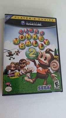Super Monkey Ball 2 Nintendo GameCube Manual Multiplayer SEGA NTSC
