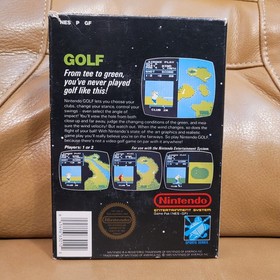 Golf Nintendo NES Completo en Caja CIB 5 Tornillos
