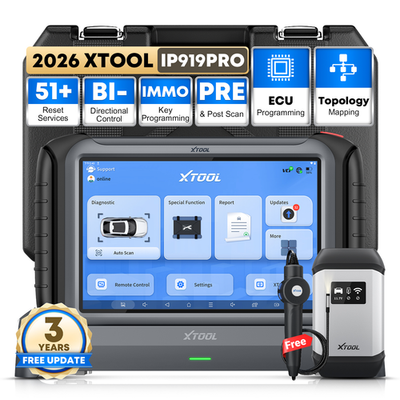 XTOOL IP919PRO OBD2 Scanner Car Diagnostic Tool Programming +