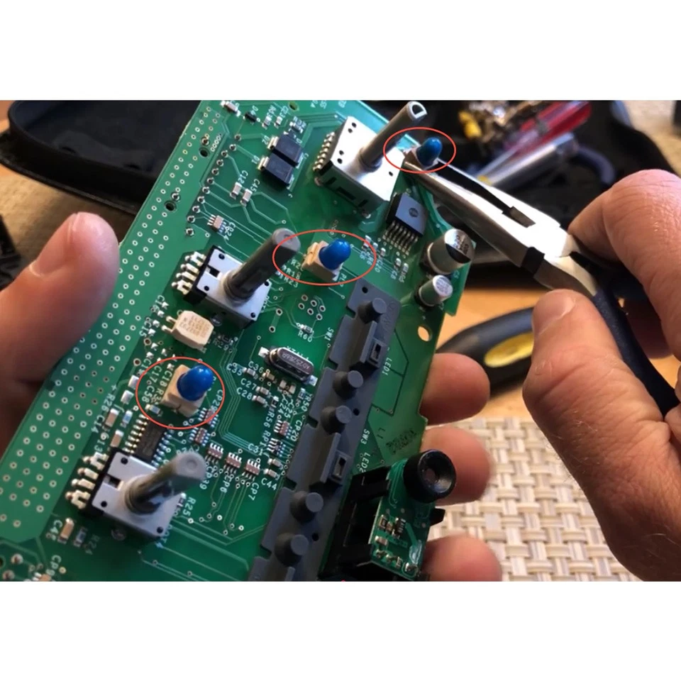 Heater A/c Climate Control HVAC Backlight Bulbs For 2005-2010 Chrysler 300c - Image 3 of 4