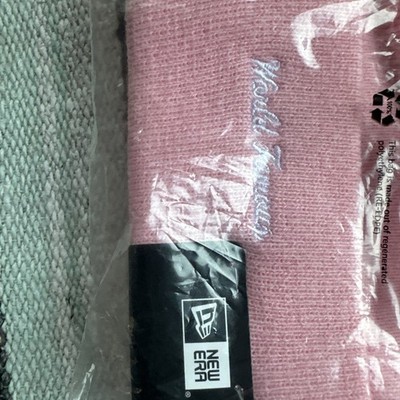 Supreme x New Era Box Logo Beanie 'Dusty Pink' Brand New | eBay