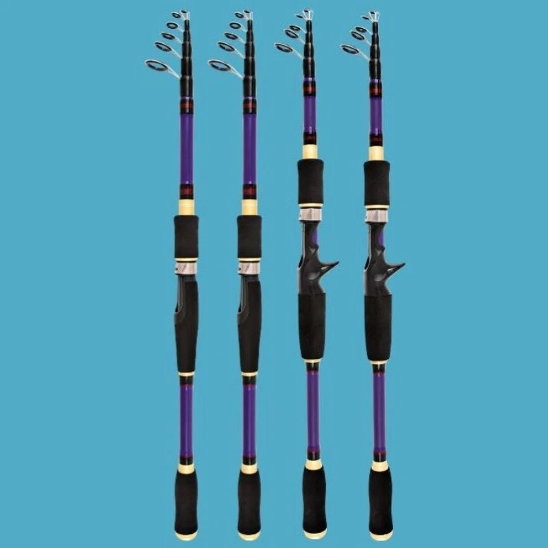 Fishing Rods Telescopic Ultra-Light Carbon Fiber Rod Durable Sensitive Portable