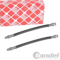 2X febi bilstein BremsschlÄUche AußEn Hinten Beidseitig Passend FÜR Fiat