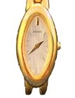 VINTAGE SEIKO OVAL WOMEN'S DRESS WATCH PIECE BROKEN FOR PARTS OR REPAIR NR
