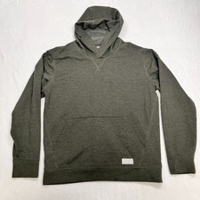 Eddie Bauer Men's Size Medium Green Everyday Pullover Hoodie Kangaroo Pocket