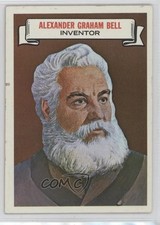 1967 Topps Who am I? Alexander Graham Bell #32 1oo3