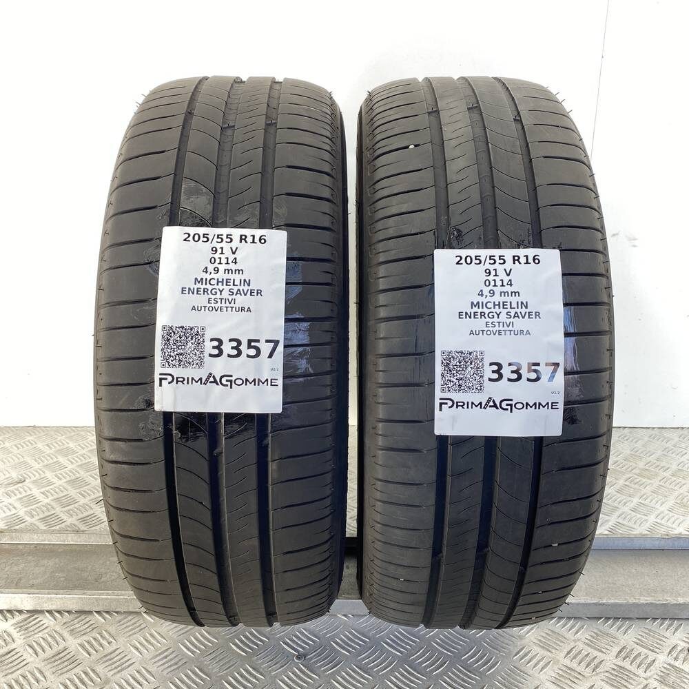 Gomme Usate 205 55 R16 91V Michelin Energy Saver Estive