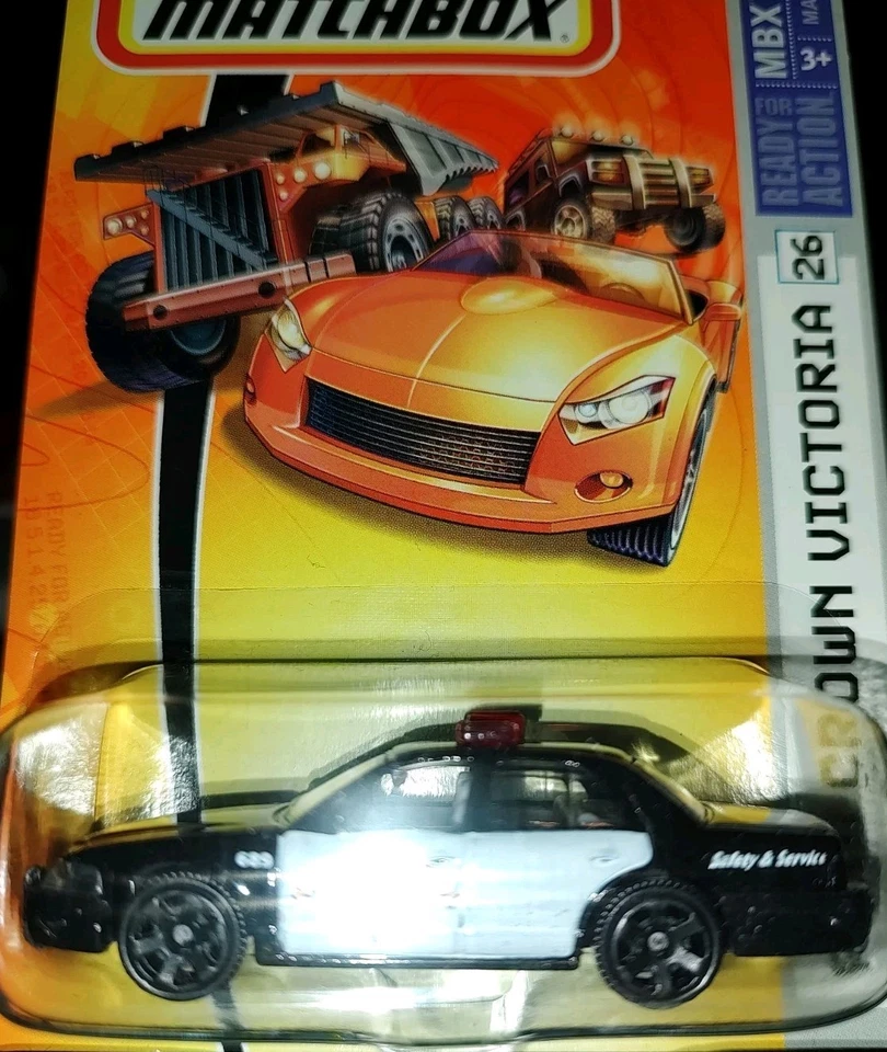 MATCHBOX MBX #26 Ford Crown VICTORIA CALIFORNIA HIGHWAY PATROL CHIPS BASIC MISP - Image 3 of 4