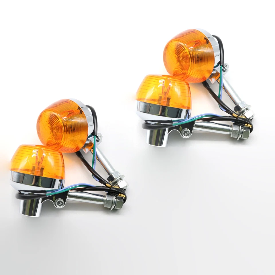 NEW 4PCS Turn Signal Lights 33400-436-679 Fits For Honda CM400C CM400E CM400T - Image 3 of 4