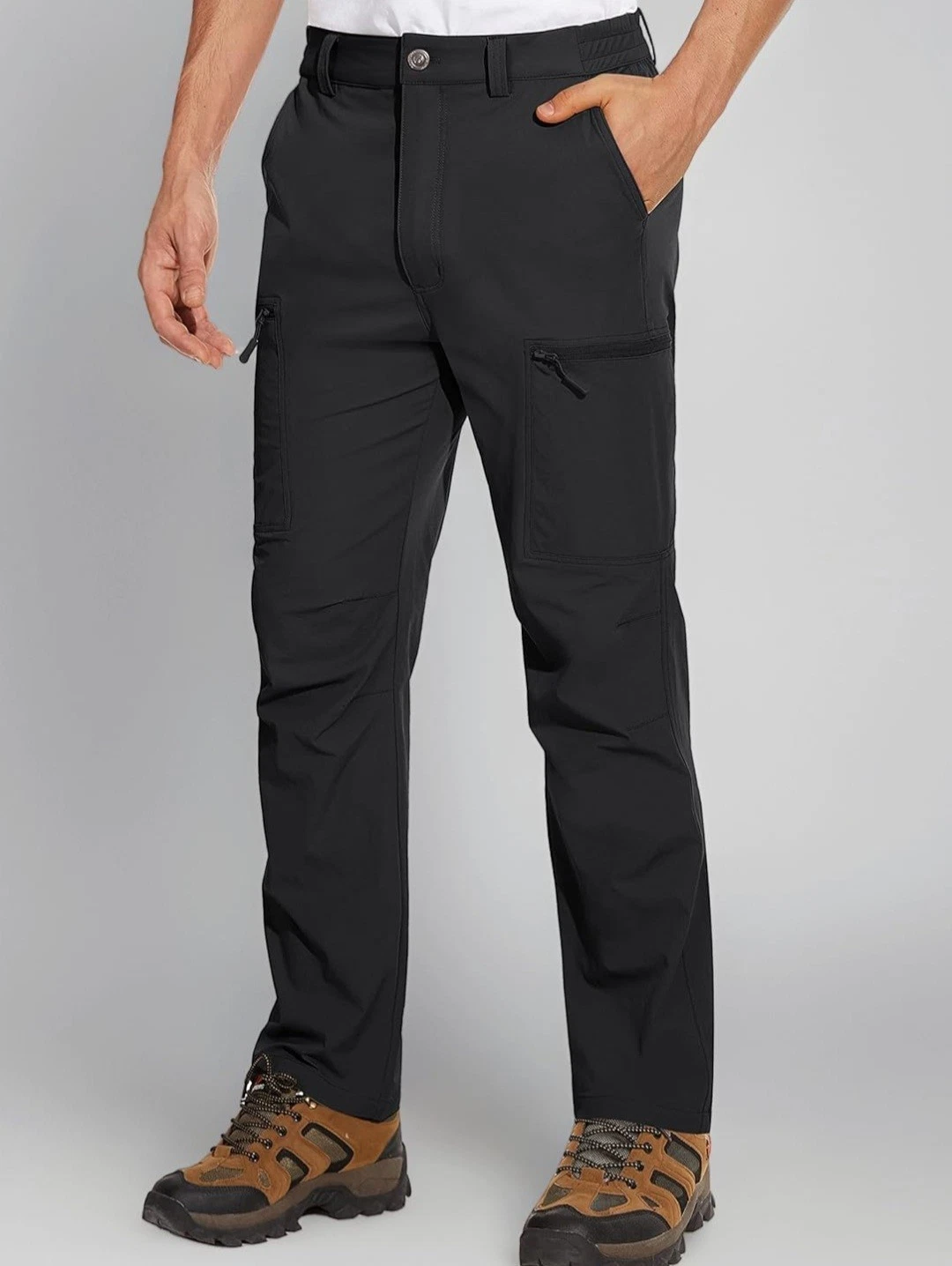 Walking Trousers Hiking Pants Quick Dry Black Lightweight Outdoor Black W38 L30
Opens in a new windo