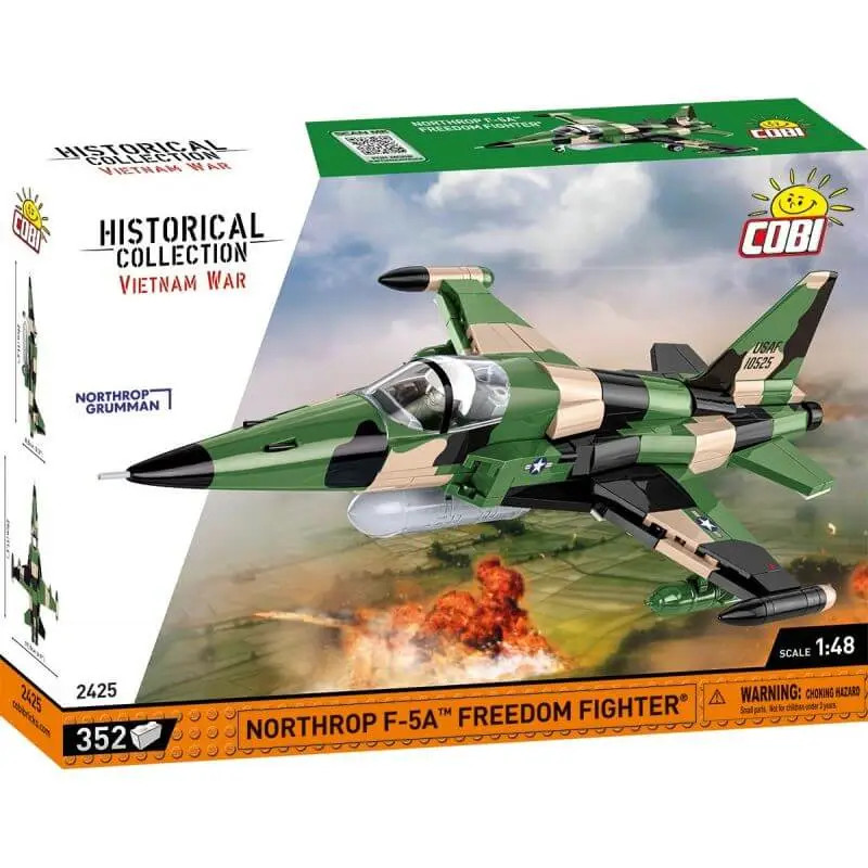 Maquette NORTHROP F-5A COBI-2425 avion de chasse militaire bloc à construire