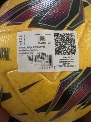 むー UNISEX PUMA ORBITA LALIGA 1 (FIFA QUALITY PRO) SOCCER BALL 084106