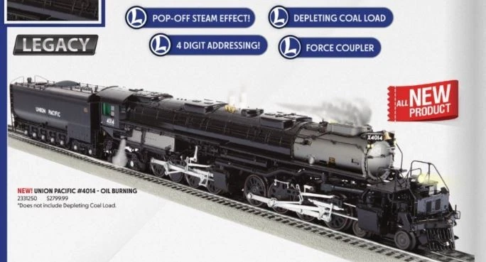 Lionel Vision Line-in O Scale Model Railroad Locomotives for sale