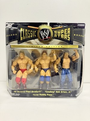 Paul Orndorff Rowdy Roddy Piper Bob Orton WWE Jakks Classic SuperStars Figure