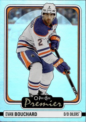 Evan Bouchard - 2024-25 O-Pee-Chee Hockey - Holo #P-57