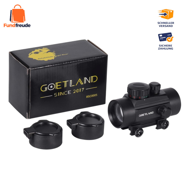 Gewehr Zielfernrohr Rotpunktvisier Red Dot Visier 1x30 Schutz S