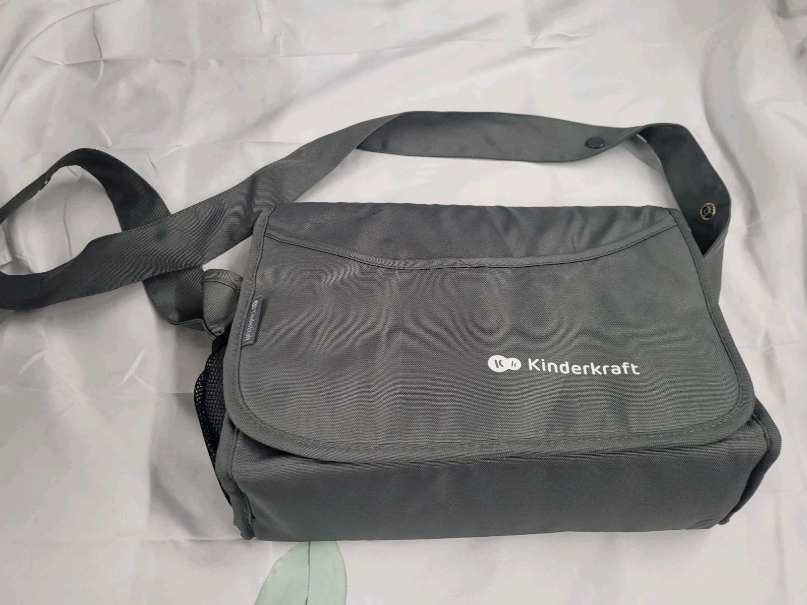 Kinderkraft Changing Bag Grey With Changing Mat New