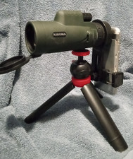 40x60HD Monocular Telescope with Smartphone Adapter Tripod