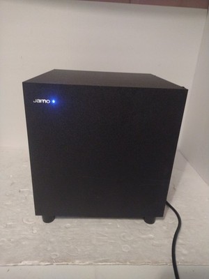 Jamo SUB 210 Subwoofer 200w 8'' Powered Subwoofer Tested Working 