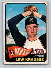 1965 Topps - Lew Krausse #462