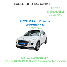 Pare-choc avant Peugeot 4008