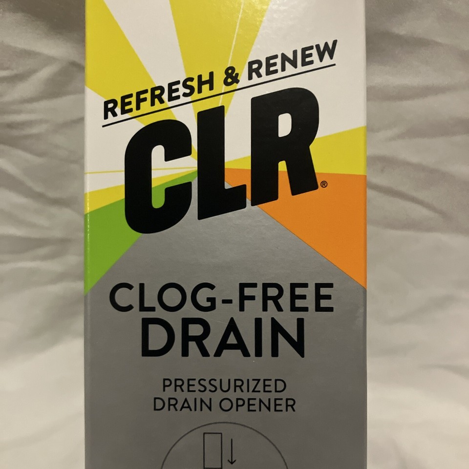 CLR Power Plumber Pressurized Drain Opener 4.5 Oz UP TO 15 USES Free