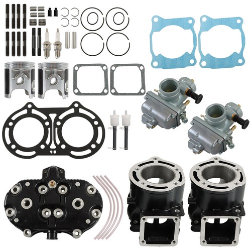 Cylinder Head Piston Gasket Top End Kit For 1987-2006 Yamaha Banshee 350 - Picture 17 of 17