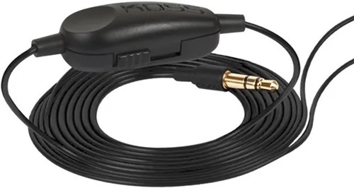 Retro Titanium Headphones - Lightweight On-Ear Design with Dynamic Audio Control - Picture 6 of 8