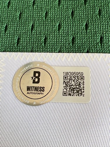 Kevin Mchale Signed Mitchell Ness Swingman Jersey Beckett Witness 3 Inscriptions - Picture 9 of 12