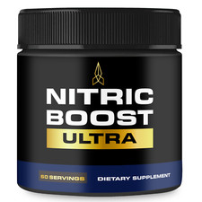  1 Pack Nitric Boost Ultra Purple Powder, Support Enery Levels BCAA for Men