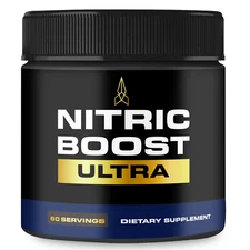 (1 Pack) Nitric Boost Ultra Purple Powder, Support Enery Levels BCAA for Men 