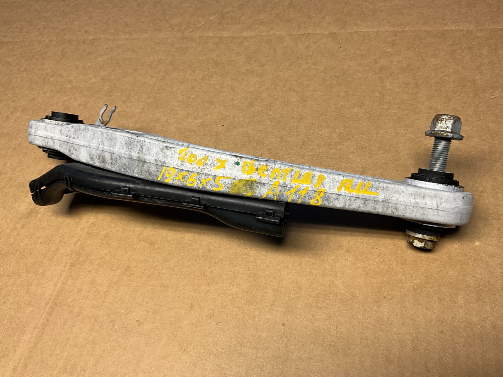 2006 - 2010 BENTLEY CONTINENTAL GTC REAR LEFT UPPER CONTROL ARM  OEM