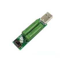Mini USB Discharge Load Resistor Load Tester 2A/1A with Switch New