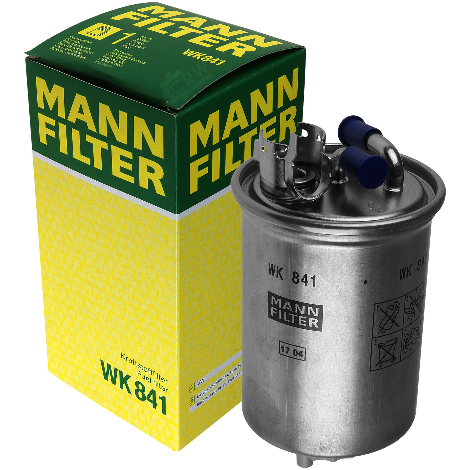 Pakiet MANN-FILTER + Filtr klimatyzacji Presto do VW Polo Variant 6KV5 Classic 6KV2-pokaż oryginalną nazwę Wykonane w Japonii