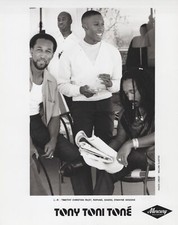 Tony Toni Toné Group 1988 momento informal Mercury Records 8x10 rara foto de prensa