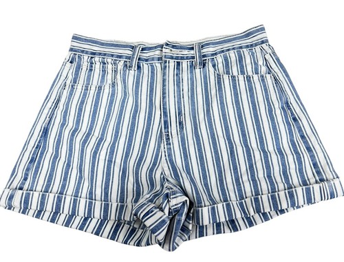 American Eagle Shorts Damen blau weiß gestreift Größe 2 "