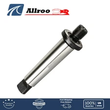 Morse Taper MT2 Adapter 2MT Shank To 1/2"-20 Threaded Hardened Drill Chuck Arbor