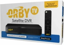 ORBY TV SATELLITE RECEIVER Box KSTB2047 DVR 500GB BLACK No Internet Contract New