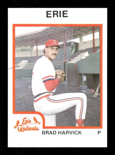 1987 ProCards Erie Cardinals 2584 Brad Harvick BXCP30