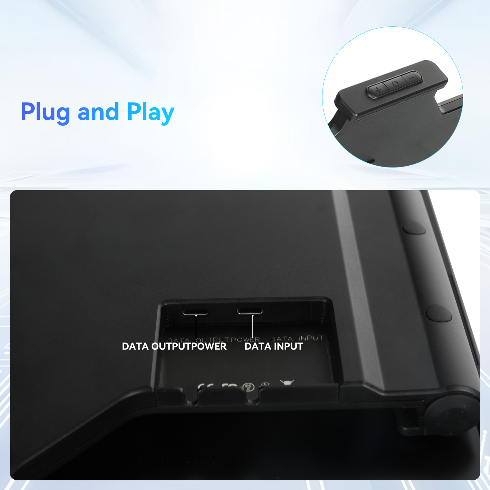 AEEZO 14.1 inch  Portable Monitor,1080P FHD Display Laptop Screen Extender