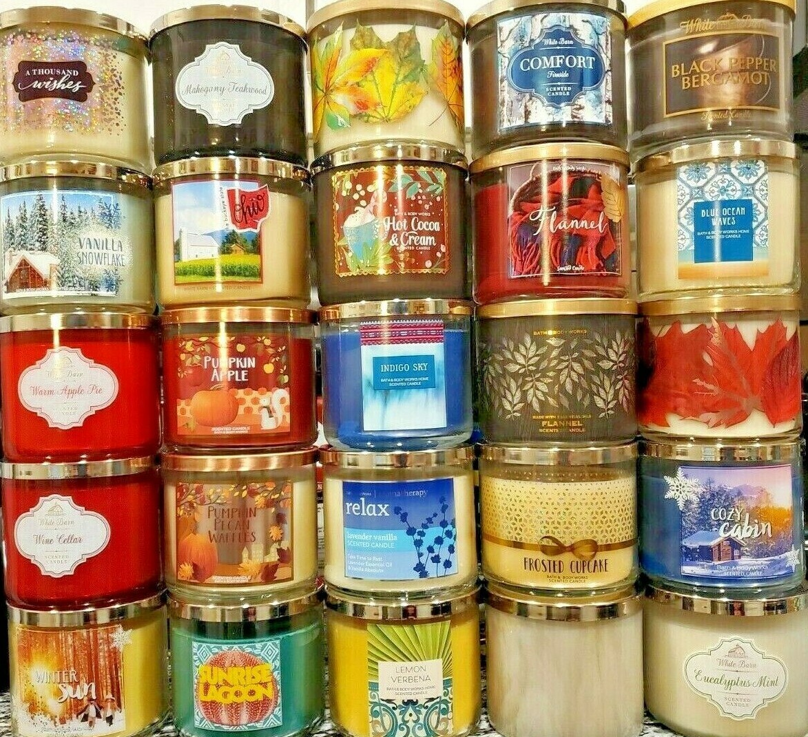 Bath Body Works White Barn Wick Candle CHOOSE YOUR SCENT! BUY