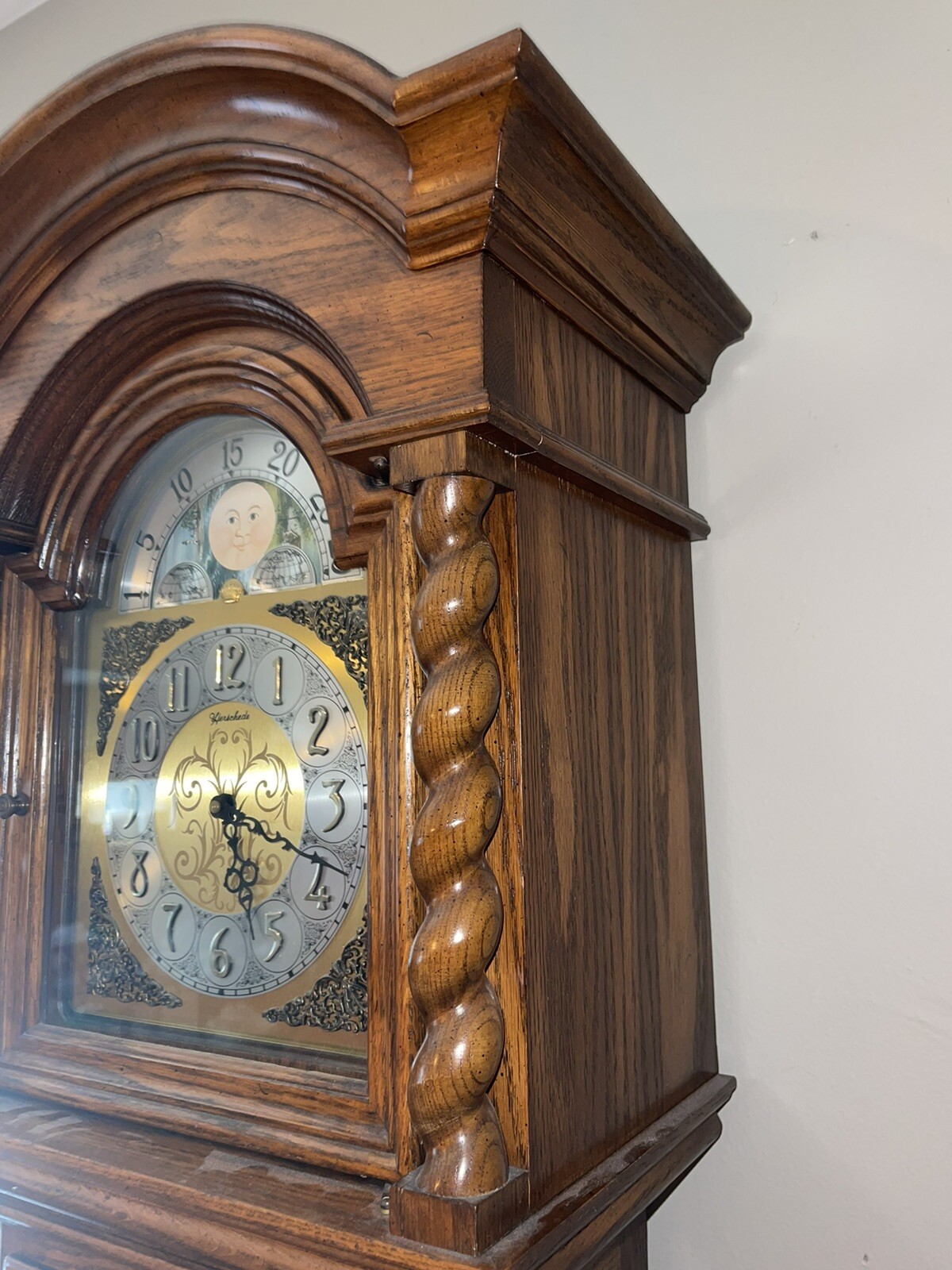 Herschede Grandmother Clock W/ Westminster Chimes, C196070s eBay