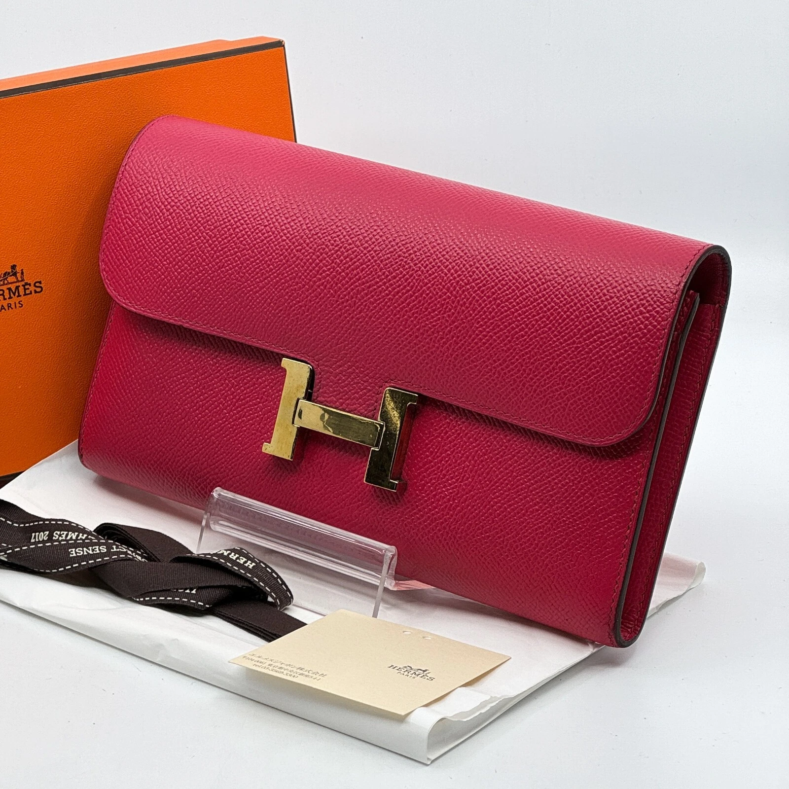 Hermès Constance Wallet To Go Interior