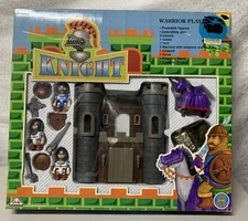 Knight Warrior Play Set Kiddy Paradise Vintage Pretend Play New