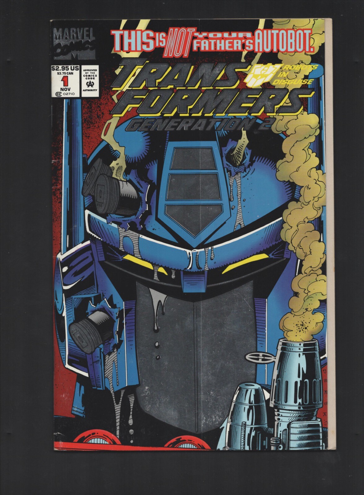 Marvel Comics Transformers Generation 2 Nov 1993 Vol1 No1 Comic